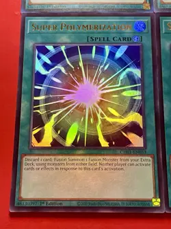 3x Super Polymerization + 3x Dark Ruler No More | Ultra Rare | NM | YuGiOh! - Image 3