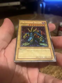 Tri-Horned Dragon LOB-000 The Legend of Blue Eyes White Dragon Unlimited - Image 2