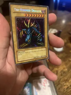 Tri-Horned Dragon LOB-000 The Legend of Blue Eyes White Dragon Unlimited - Image 3