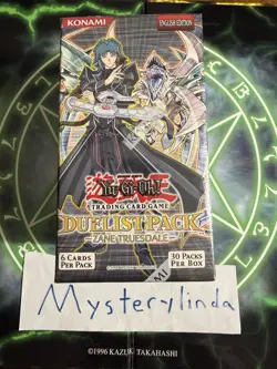 Yugioh Duelist Pack Zane Truesdale Unlimited Booster Box Factory Sealed - Image 1