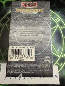 Yugioh Duelist Pack Zane Truesdale Unlimited Booster Box Factory Sealed - Image 3