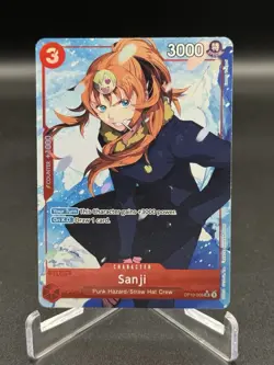One Piece Sanji Parallel Alt Art OP10-005 SR Royal Blood Foil Near Mint - Image 1