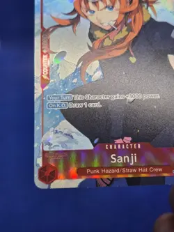 One Piece Royal Blood Sanji OP10-005 Parallel Alternate Alt Art Super Rare NM - Image 5