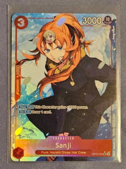 One Piece Sanji Parallel Alt Art OP10-005 SR Royal Blood Foil Near Mint English - Image 1