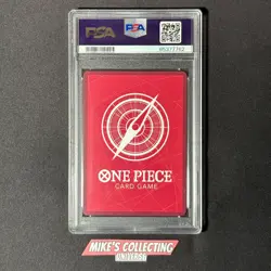 2023 One Piece Sanji OP02-026 Alternate Art Paramount War Foil PSA 10 - Image 3