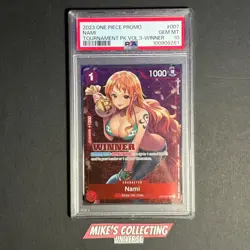 Nami - ST01-007 - PSA 10 - Winner - English - One Piece - 655 - Image 1