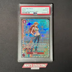 2023 One Piece Nami OP05-016 Special Alternate Art PSA 10 Gem Mint - Image 1