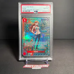 2023 One Piece Nami OP05-016 Special Alternate Art PSA 10 Gem Mint - Image 2