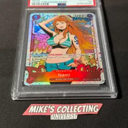 2024 One Piece Nami ST01-007 Wings of the Captain Treasure Rare English PSA 10 - Image 3