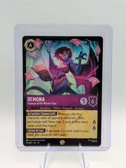 Disney Lorcana Whispers In The Well Demona 55/204 Legendary Non-Foil - Image 1