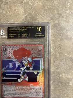 DANCING DAISY DAISY S104071S BGS 10 BLACK LABEL Weiss Schwarz JP Disney 100 - Image 3