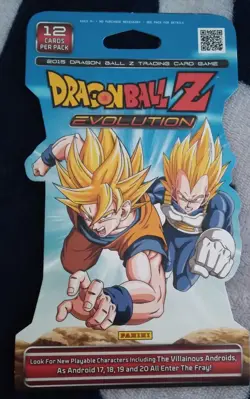 Dragon Ball Z Trading Card Game Evolution Sleeved Factory Sealed Pack - Image 1