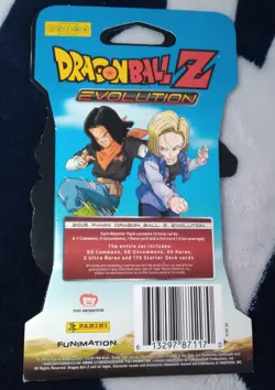 Dragon Ball Z Trading Card Game Evolution Sleeved Factory Sealed Pack - Image 2