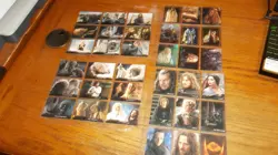 Lot of 161 LORD OF THE RINGS Middle Earth 1995 TOLKEN Trading Cards Topps TCG - Image 3