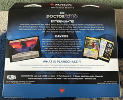 MTG Universes Beyond Doctor Who Masters of Evil Commander Deck Sealed New Dr Who - Image 3