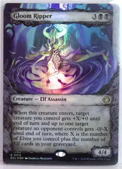 Gloom Ripper [New, Near Mint] *Foil* {Lorwyn Eclipsed} - Image 1