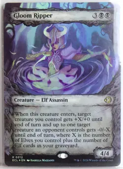 Gloom Ripper [New, Near Mint] *Foil* {Lorwyn Eclipsed} - Image 2