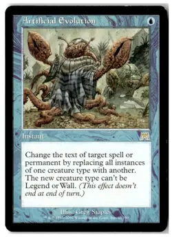 MTG Artificial Evolution - Onslaught Moderately Played English - Image 1