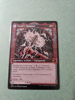 Toralf, God of Fury Toralf's Hammer (Showcase) - Kaldheim - NM - MTG - EN - Image 2