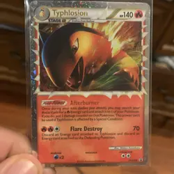 2010 Pokemon Typhlosion (Prime) HGSS09 Hgss Holo Mp - Image 1
