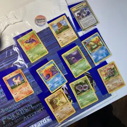 Pokemon TCG Sandslash Fossil 41/62 Regular 1999-2000 Wizards Bag Card Grimer - Image 1