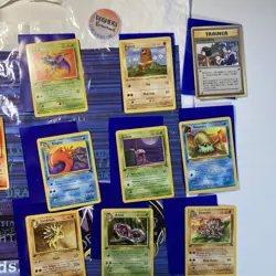 Pokemon TCG Sandslash Fossil 41/62 Regular 1999-2000 Wizards Bag Card Grimer - Image 3