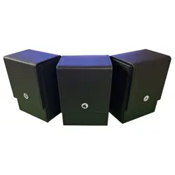 Classic Collection Leather Effect Deck Boxes Bundle : One of Each : Pokemon TCG - Image 1
