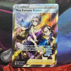 Pokemon TCG Miss Fortune Sisters Lost Origin Full Art Ultra Rare 194/196 - Image 1