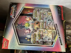 Pokemon TCG Scarlet Violet Prismatic Evolutions Binder Collection - New, Sealed - Image 1
