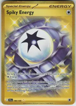 Pokemon Spiky Energy - 190/159 SV09: Journey Together Hyper Rare NM - Image 1