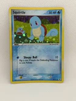 Pokemon Squirtle 2004 Reverse Holo FireRed & LeafGreen 82/112 - Image 1