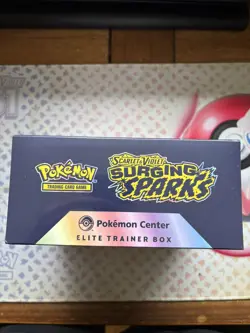 Pokemon TCG | Surging Sparks | Pokemon Center ETB Elite Trainer Box | Sealed - Image 4