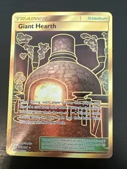 Giant Hearth 263/236 Secret Rare SM - Cosmic Eclipse Pokemon TCG - Image 1