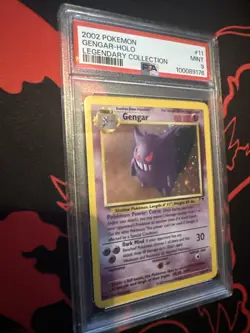 2002 POKEMON LEGENDARY COLLECTION #11 GENGAR-HOLO LEGENDARY COLLECTION PSA 9 - Image 1