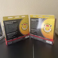 2x Pokemon Day 2026 Collection Box Bundle 30th Anniversary Pikachu Promo Sealed - Image 3