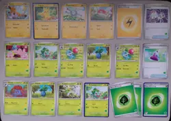 Pokemon TCG: My First Battle Pikachu & Bulbasaur. *incomplete set* used. - Image 2