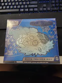 Pokemon TCG Stellar Crown Elite Trainer Box ETB New Sealed - Image 1