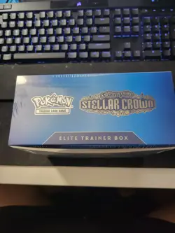 Pokemon TCG Stellar Crown Elite Trainer Box ETB New Sealed - Image 2