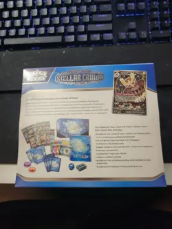 Pokemon TCG Stellar Crown Elite Trainer Box ETB New Sealed - Image 4