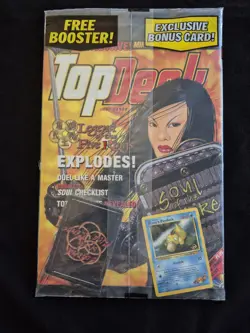Pokemon Top Deck Magazine Vol 2. Issue 9 - September 2000 (Sealed - Small hole) - Image 2