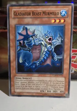 Yugioh TCG - Gladiator Beast Murmillo - TU01-EN015 - Image 1