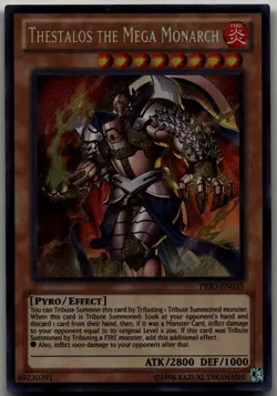Thestalos the Mega Monarch Secret Rare Primal Origin PRIO-EN035 LP - Image 1