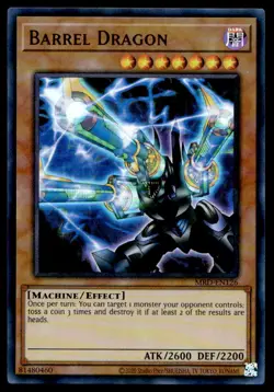 Yu-Gi-Oh TCG Metal Raiders (Anniversary Edition) #MRD-EN126 Barrel Dragon UR - Image 1
