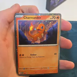 Charmander - 047 (Cosmos Holo) 047 Sv: Scarlet & Violet Promo Cards Holo - Image 1
