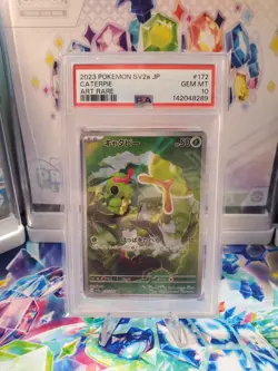 PSA 10 - MINT - Caterpie 172/165 Sv2a: Pokemon Card 151 Holo (Japanese) - Image 1