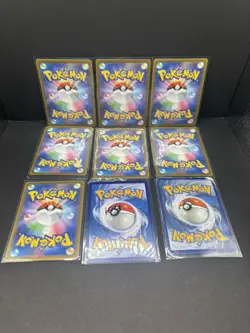 Pokemon Ultra Rare Card Lot (9 Cards) GX V ex Full Art Bundle - Image 2