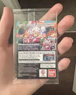 Bandai Namco Monkey.D.Luffy P-055 One Piece College US Voyage Promo Holi Card - Image 2