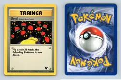 Trainer - Sleep #79/82 Team Rocket Common Pokemon 2000 TCG Card - Image 1