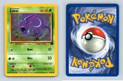 Zubat #70/82 Team Rocket Common Pokemon 2000 TCG Card - Image 1
