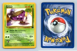 Grimer #57/82 Team Rocket Common Pokemon 2000 TCG Card - Image 1